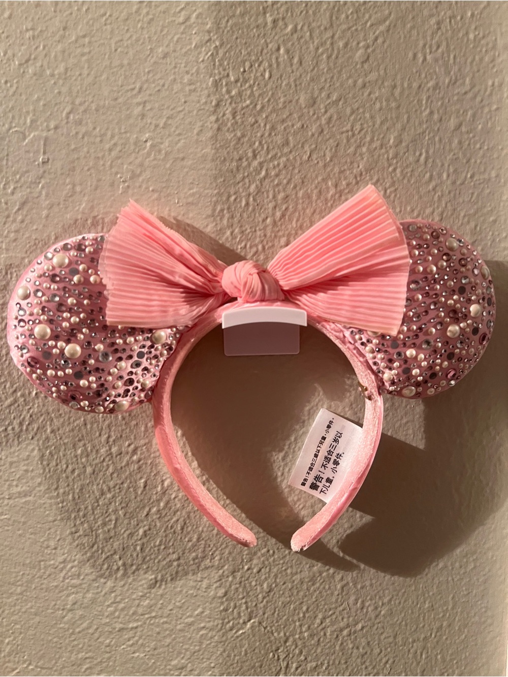 Pink Disney Minnie Mouse Sequin Ears by Baublebar
